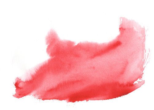 texture red watercolor background painting