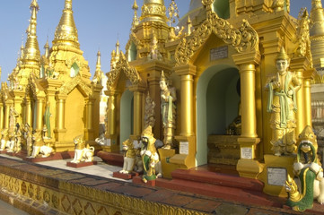Shwedagon Pagode in Burma/ Myanmar