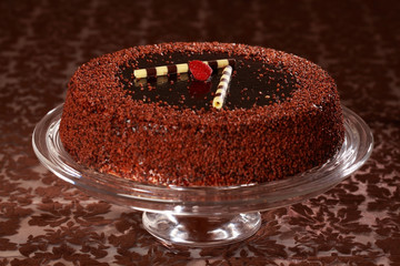 Delicious chocolate cake