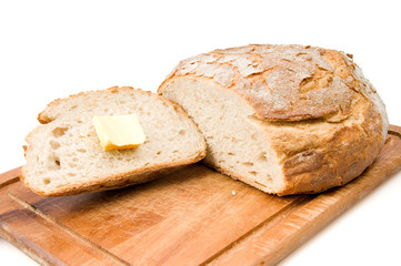 Rye bread and butter