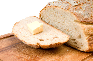 Rye bread and butter