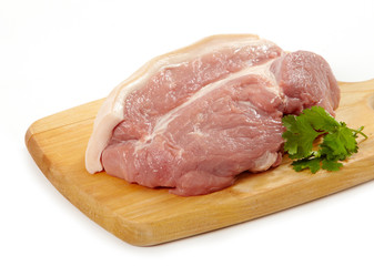 fresh raw meat
