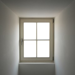 window with white space