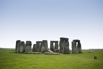 Naklejka premium stonehenge standing stones wiltshire england