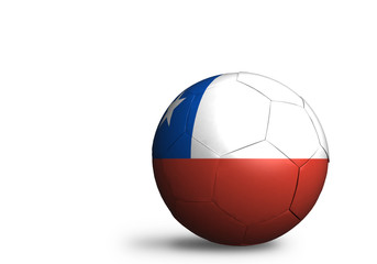 Obraz premium chilie soccer ball 02