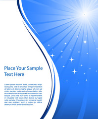 Sunburst vector background