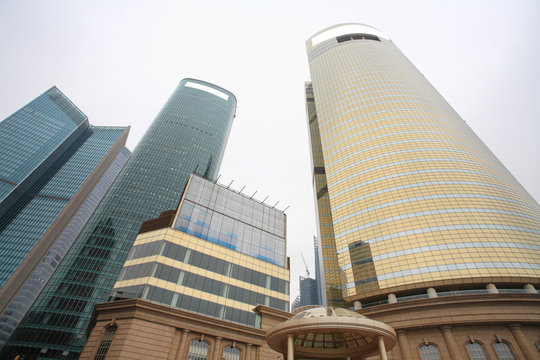 High-rise buildings in Shanghai