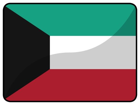 drapeau koweit kuwait flag