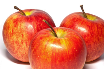 three apples