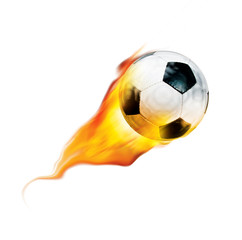 flaming football - 22506210