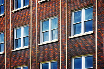 Obraz premium Office building windows