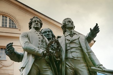 Goethe, Schiller und Liszt