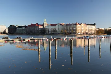 Foto op Plexiglas View over Helsinki © Sandra Kemppainen