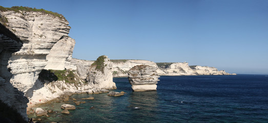 Les falaises de Bonifacio