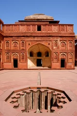 Kissenbezug Outside Architecture of the Red Fort © Carlos Neto