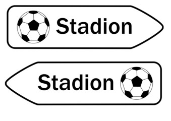 Hinweis Stadion © Jens Hertel