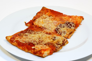 Pizzastücke