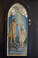 Obraz premium Baptism of the Lord