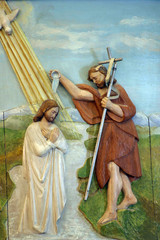 Obraz premium Baptism of the Lord