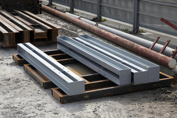 Obraz premium poutre metal
