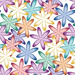 Seamless flower pattern