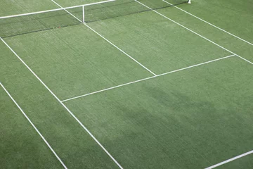 Zelfklevend Fotobehang tennis court © Fernando Soares