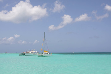 Obraz premium sail boat