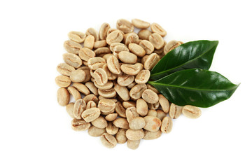 green coffee beans