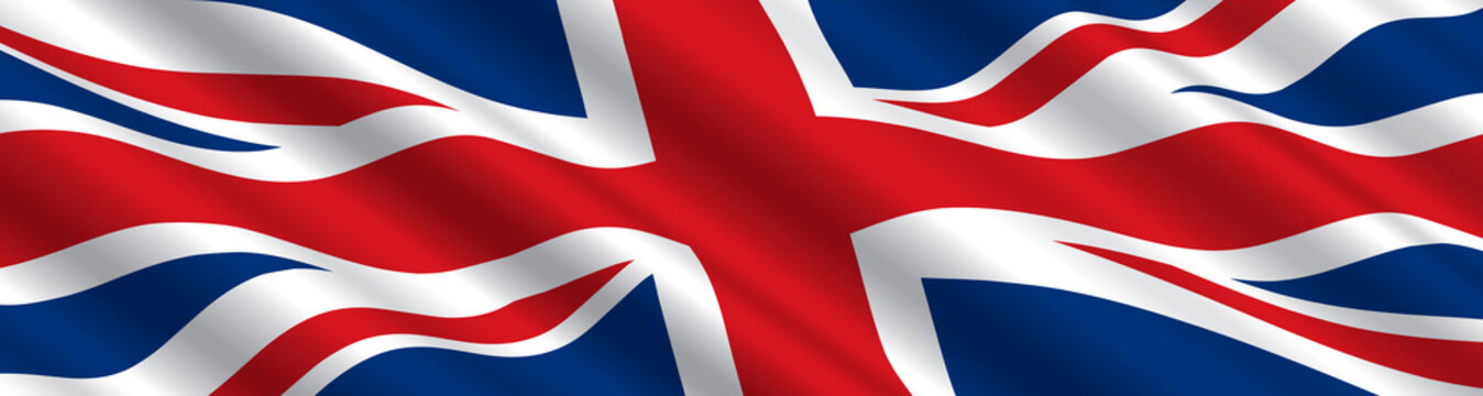 British Flag in the Wind
