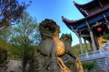 Temple In Chinese Ancient Towns 