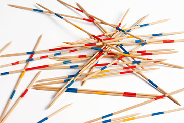 pile of spillikins