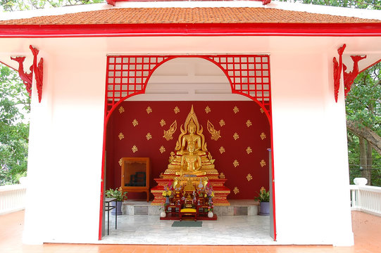 Lord Buddha Statue In Chiang Mai University