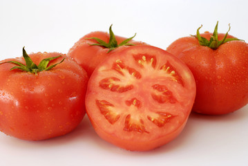 red tomatoes