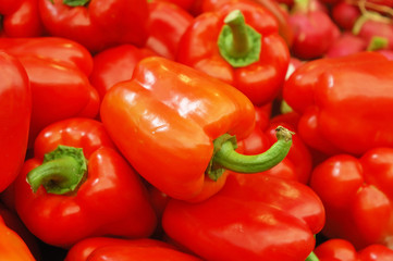 close up of peppers