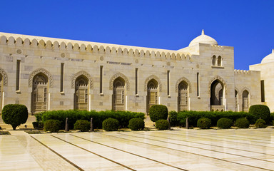 Fototapeta premium Sultan Qaboos Moschee