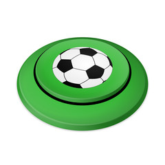 fussball I (runder knopf)