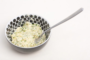 Selbstgemachte Kräuterbutter