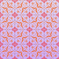 Seamless ornamental wallpaper