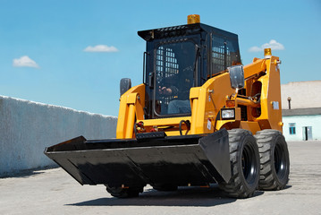 skid steer loader construction machine