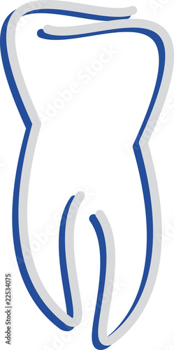  Zahn Symbol Stockfotos Und Lizenzfreie Vektoren Auf Fotolia Bild 22534075
