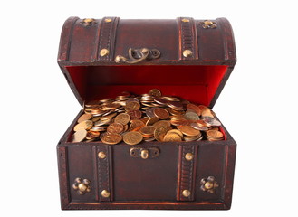 The box with money