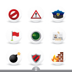 Security icons...series no.8