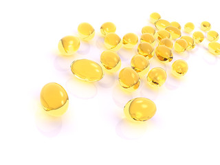 Cod-liver oil capsules