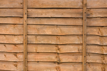 wooden fence panel