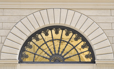 Semi-circular window