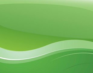 Green template vector background