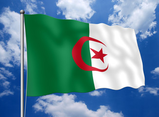 Algerien-Fahne