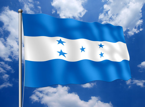 Honduras-Fahne