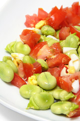 broad beans salad