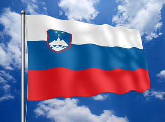 Slowenien-Fahne